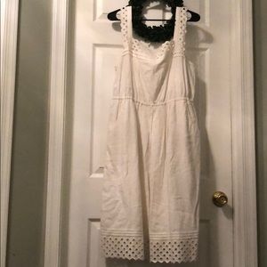 White Eyelet Dress